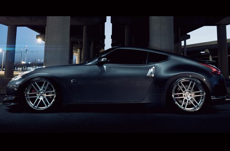 NISSAN 370Z ROUEN SILVER MACHINED LIP